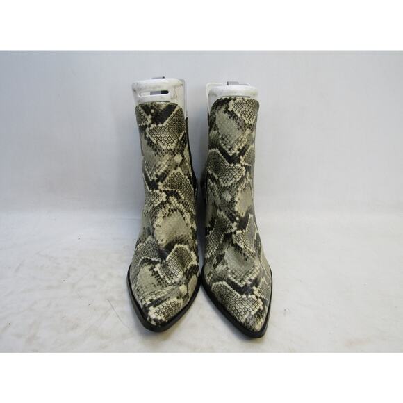 Steven By Steve Madden Womens Size 9.5 Snake Skin Print Fashion Booties - Picture 5 of 11